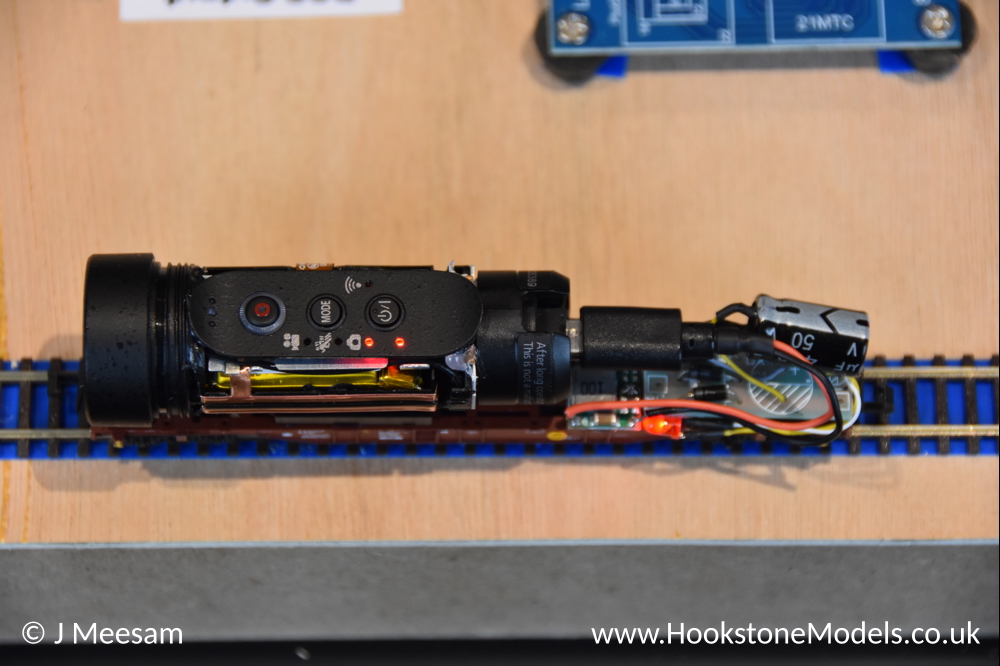 N Gauge Train Camera