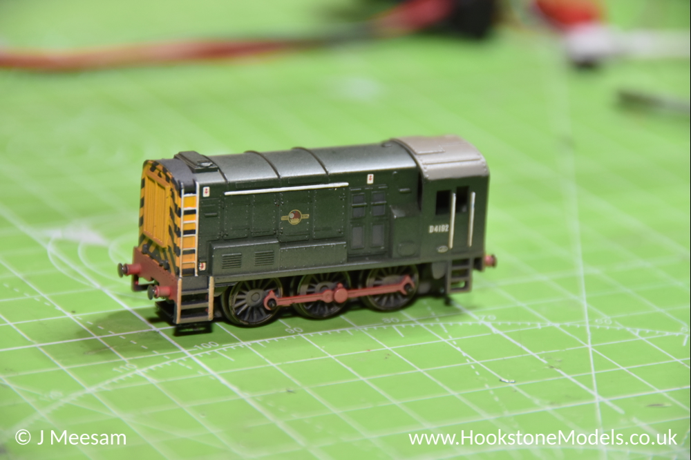 Convert Graham Farish Class 08 shunter to DCC