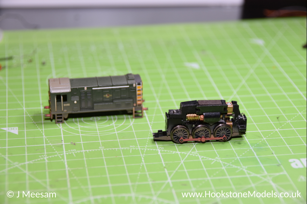 Convert Graham Farish Class 08 shunter to DCC