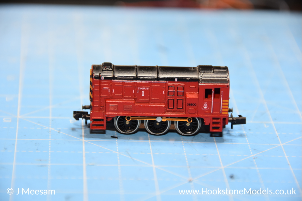 Convert Graham Farish Class 08 shunter to DCC