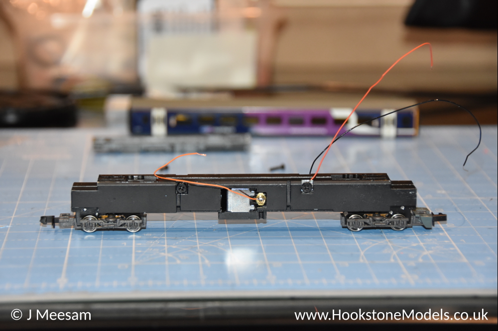 Convert Graham Farish Class 158 split chassis to DCC