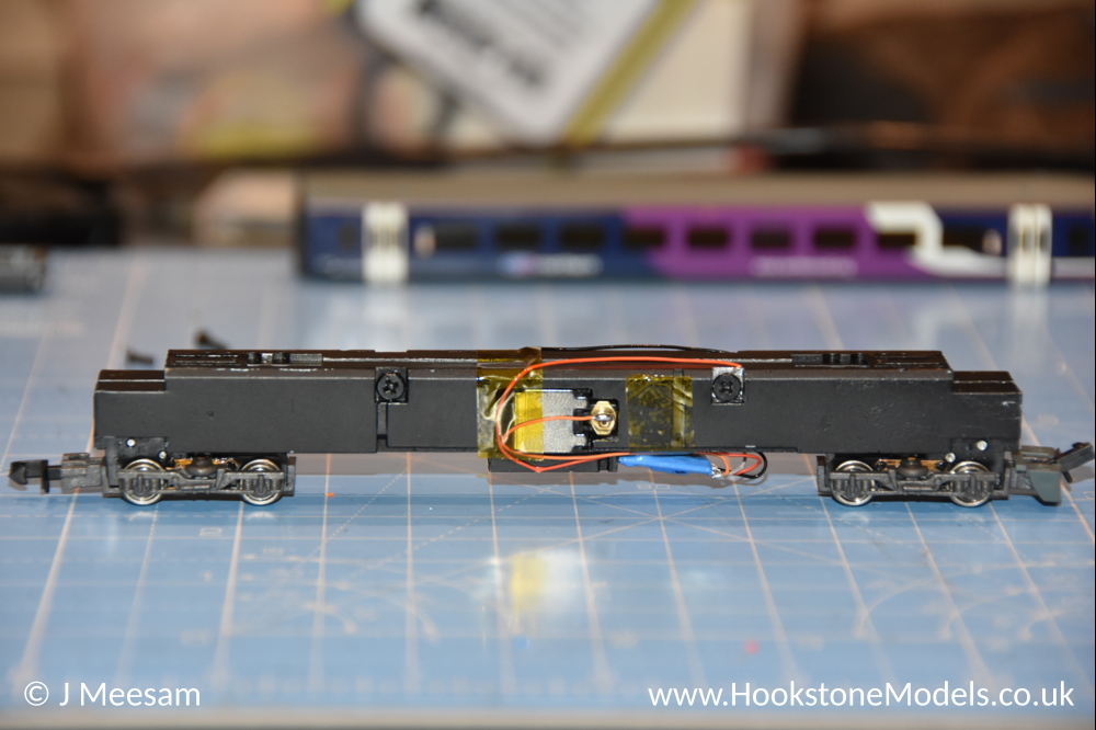 Convert Graham Farish Class 158 split chassis to DCC