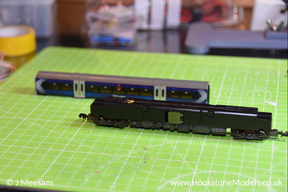 Convert Graham Farish Class 170 split chassis to DCC