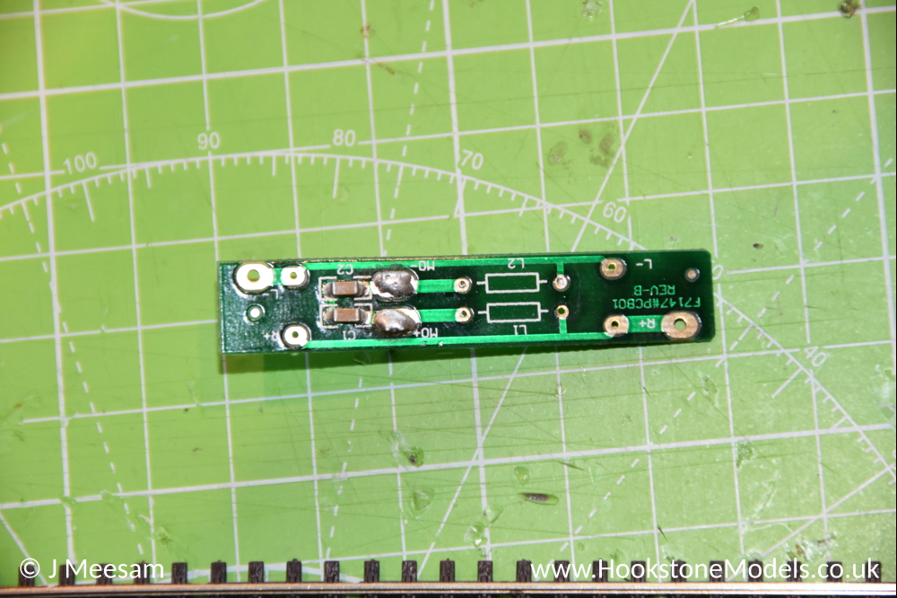 Convert Graham Farish Chinese split chassis with PCB Class 43 HST to DCC