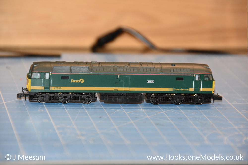 Convert Graham Farish Class 47 to DCC