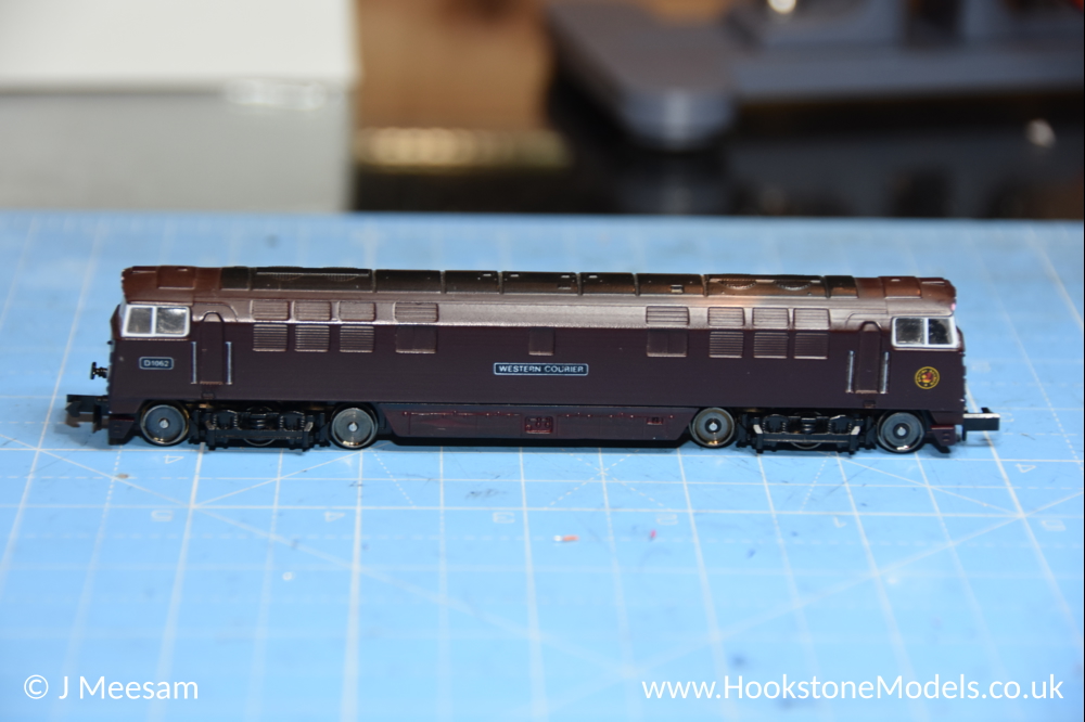 Convert Graham Farish Class 52 Western to DCC