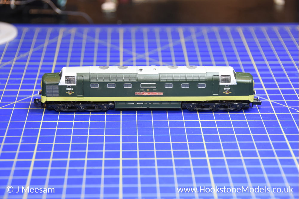 Convert Graham Farish Class 55 Deltic split chassis to DCC