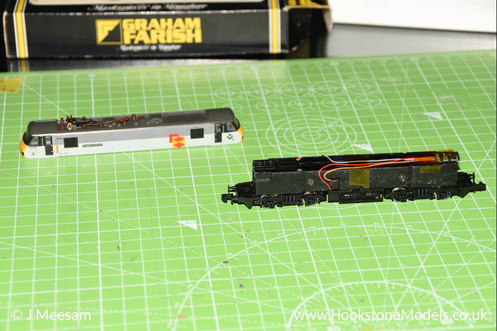 Convert Graham Farish Class 90 to DCC