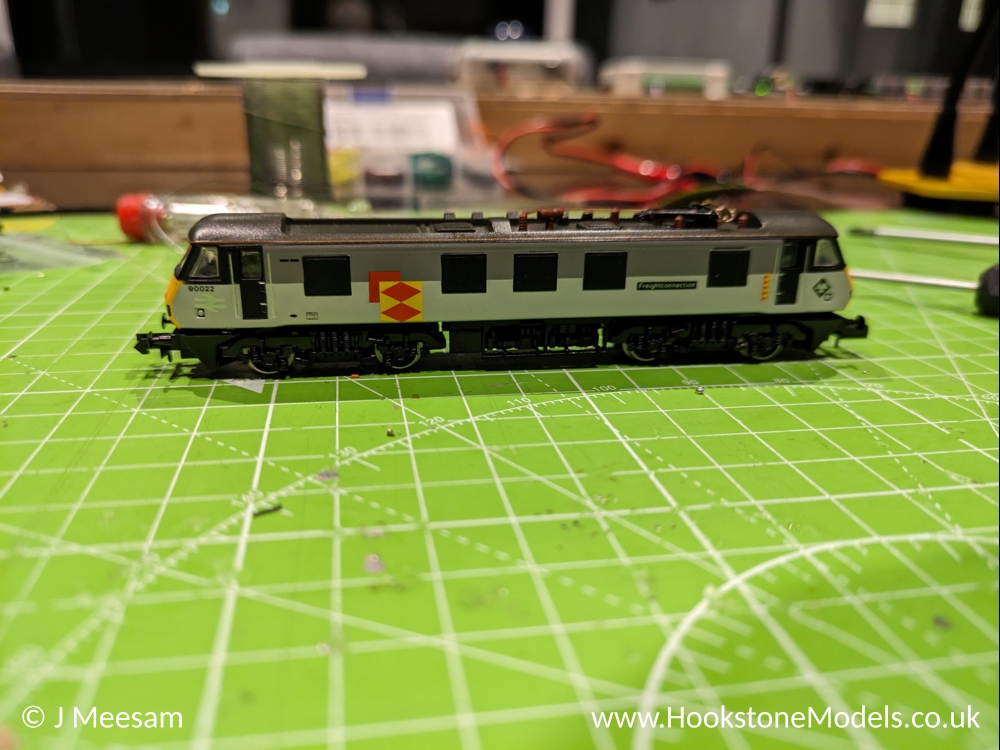 Convert Graham Farish Class 90 to DCC