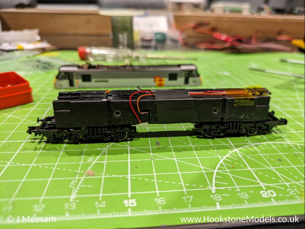 Convert Graham Farish Class 90 to DCC