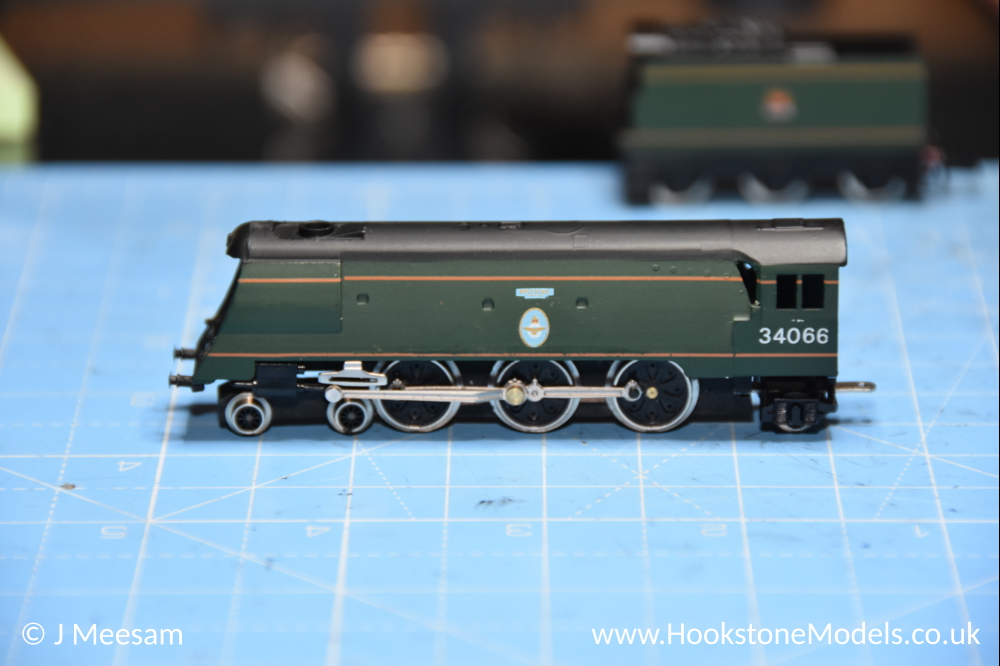 Convert Graham Farish Battle of Britain Class to DCC