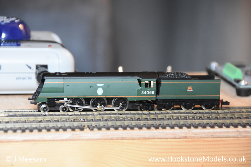 Convert Graham Farish Battle of Britain Class to DCC