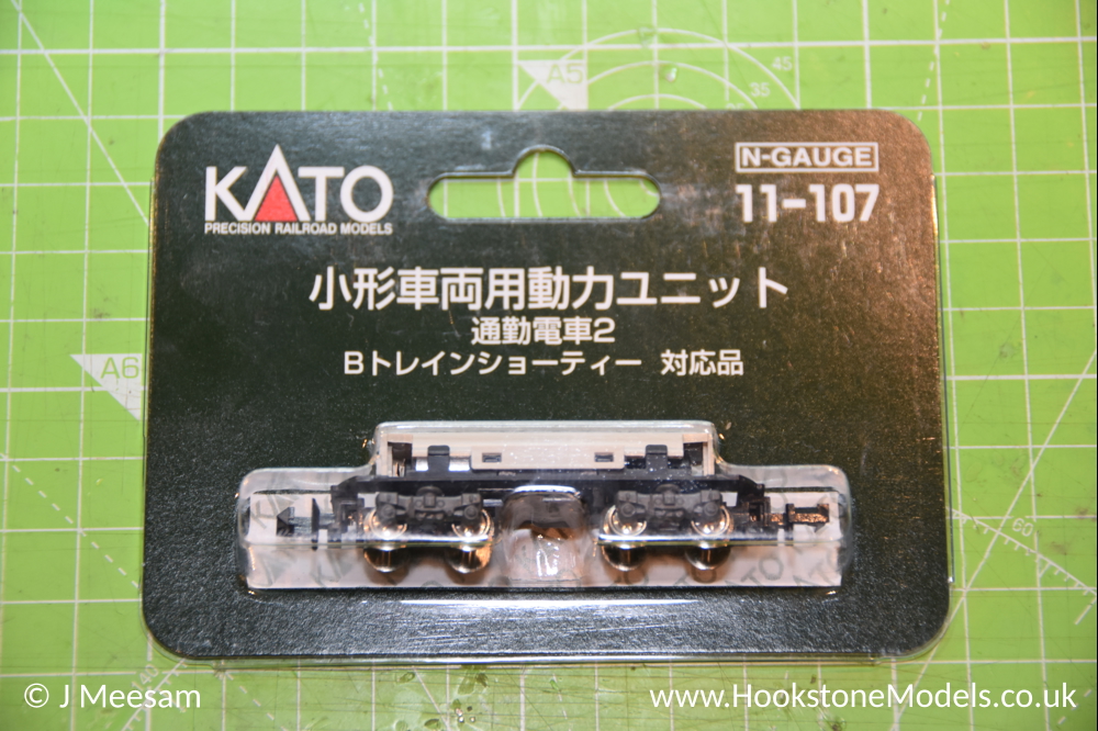 Convert Kato 11-107 chassis to DCC