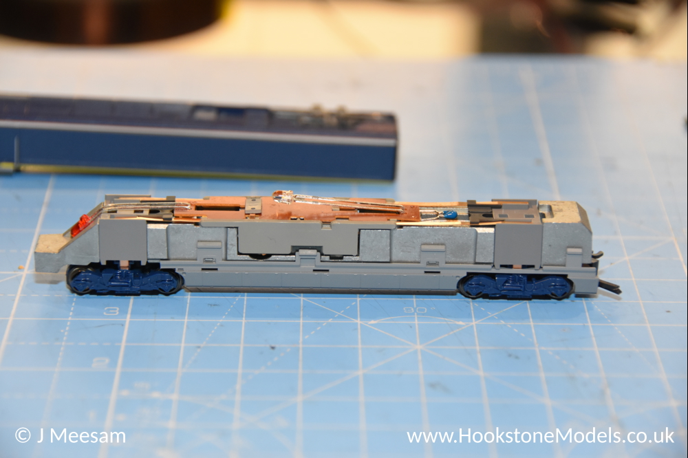 Convert Kato Eurostar class 373 power car to DCC