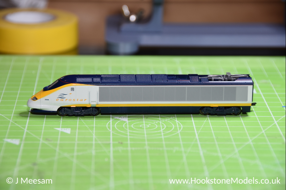 Convert Kato Eurostar class 373 power car to DCC