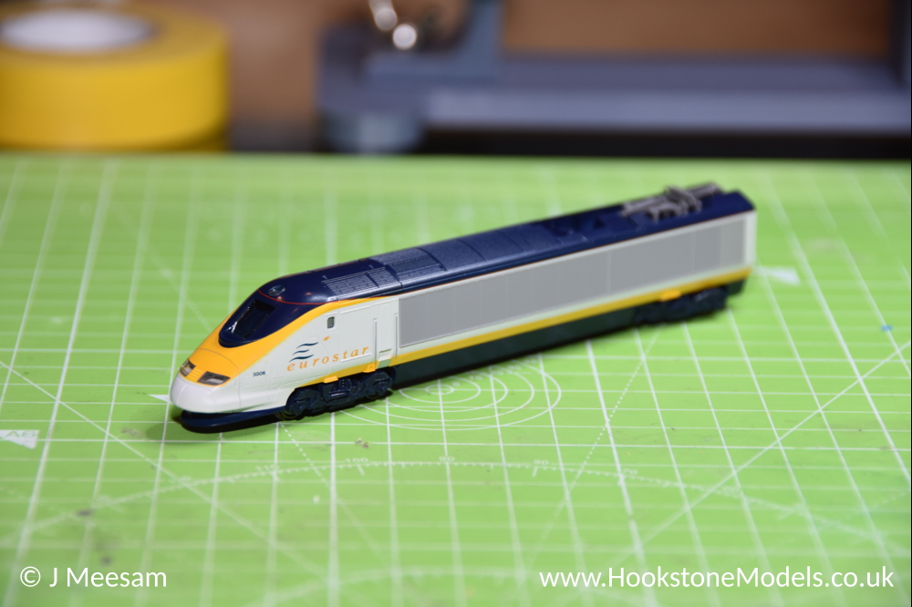 Convert Kato Eurostar class 373 power car to DCC