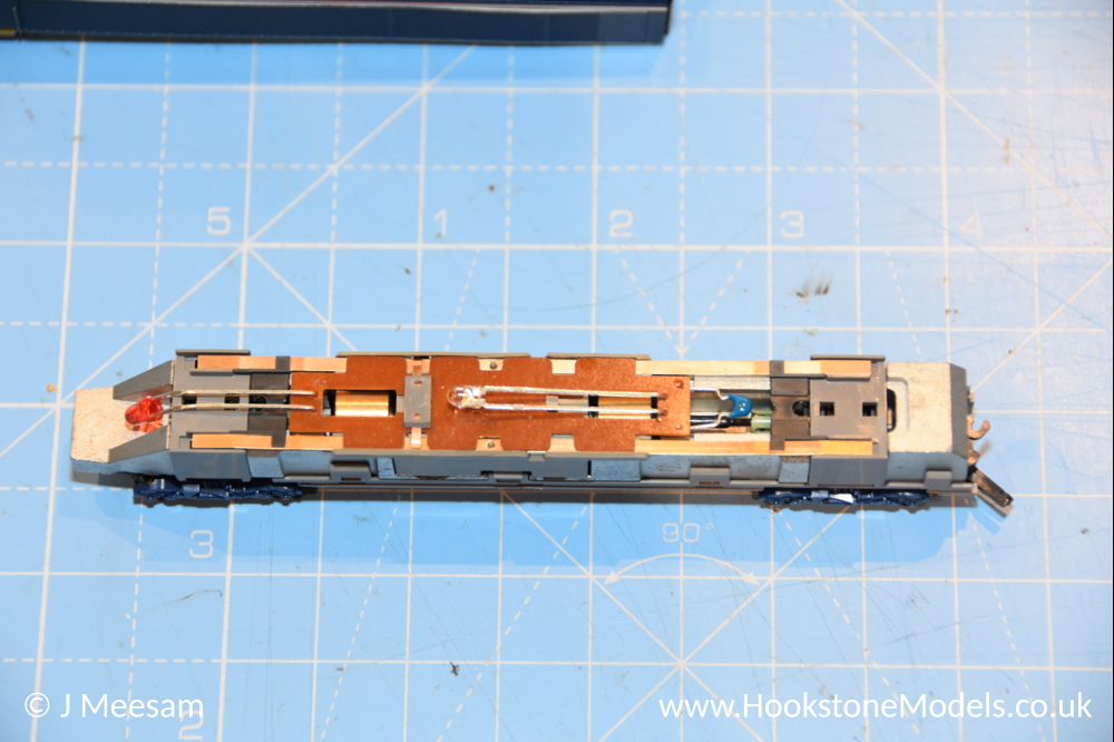 Convert Kato Eurostar class 373 power car to DCC