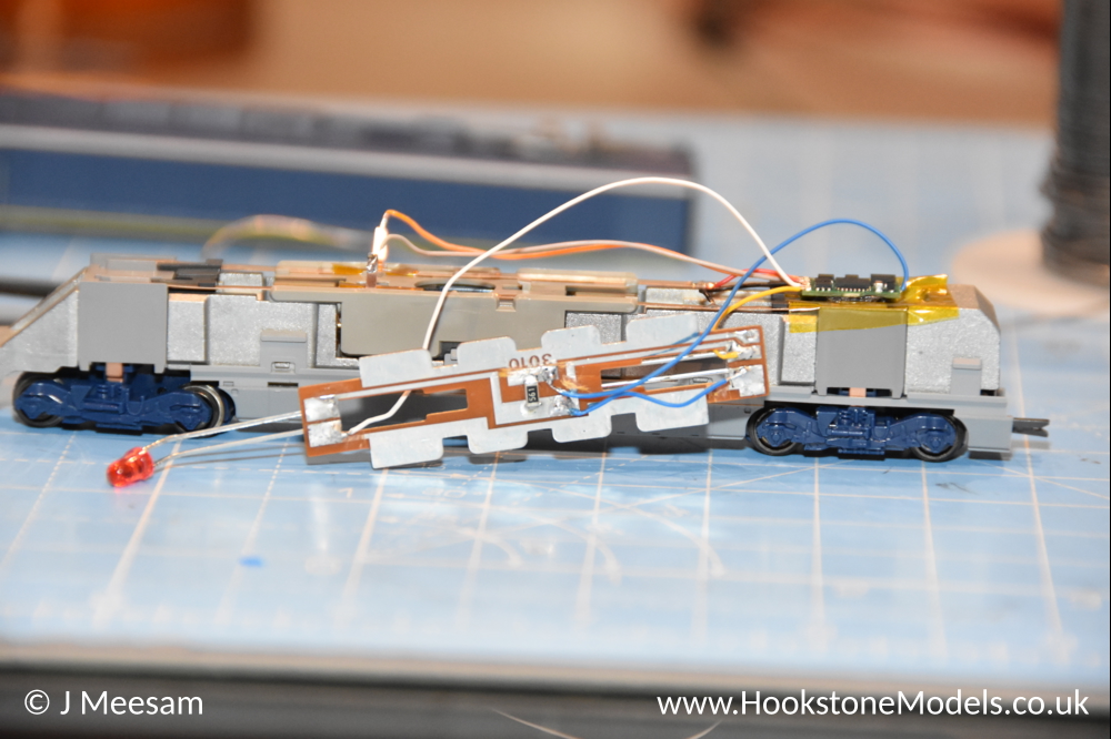 Convert Kato Eurostar class 373 power car to DCC