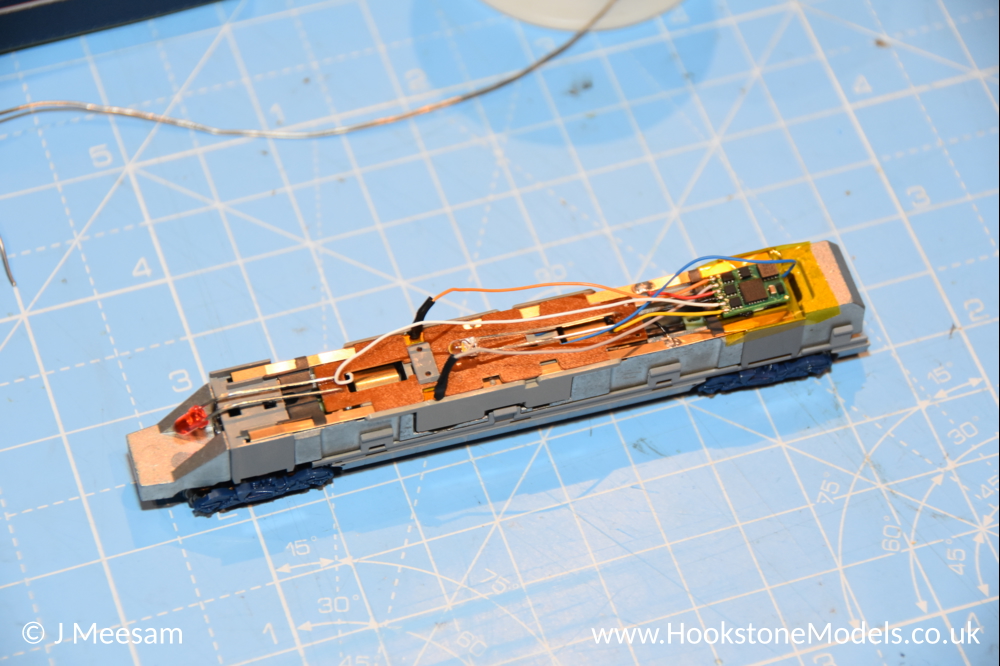 Convert Kato Eurostar class 373 power car to DCC