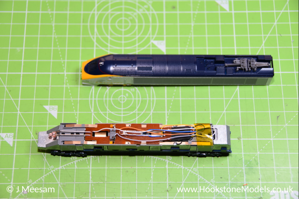 Convert Kato Eurostar class 373 power car to DCC