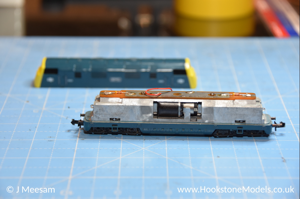 Convert Minitrix Class 42 Warship to DCC