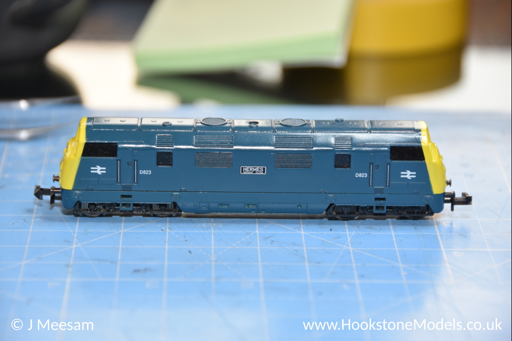 Convert Minitrix Class 42 Warship to DCC