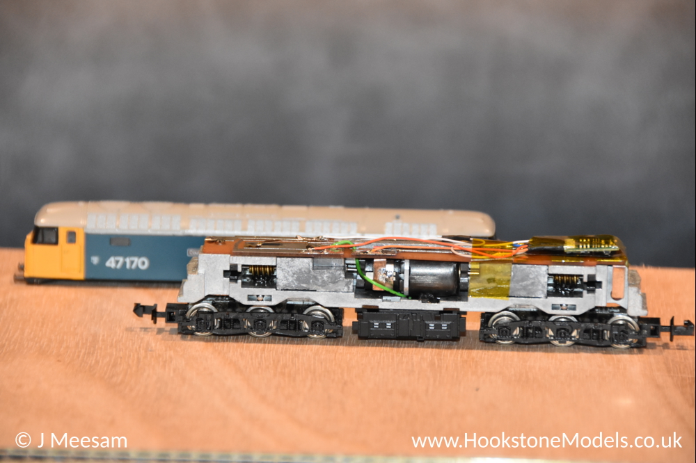 Convert Minitrix Class 47 to DCC