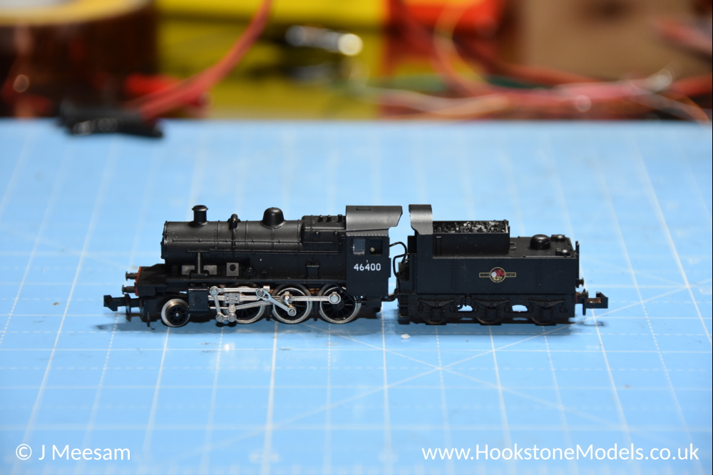 Convert Minitrix Ivatt 2MT 2-6-0 with tender to DCC