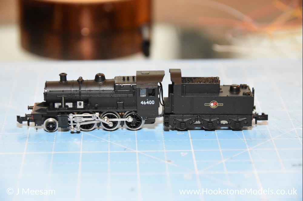 Convert Minitrix Ivatt 2MT 2-6-0 with tender to DCC