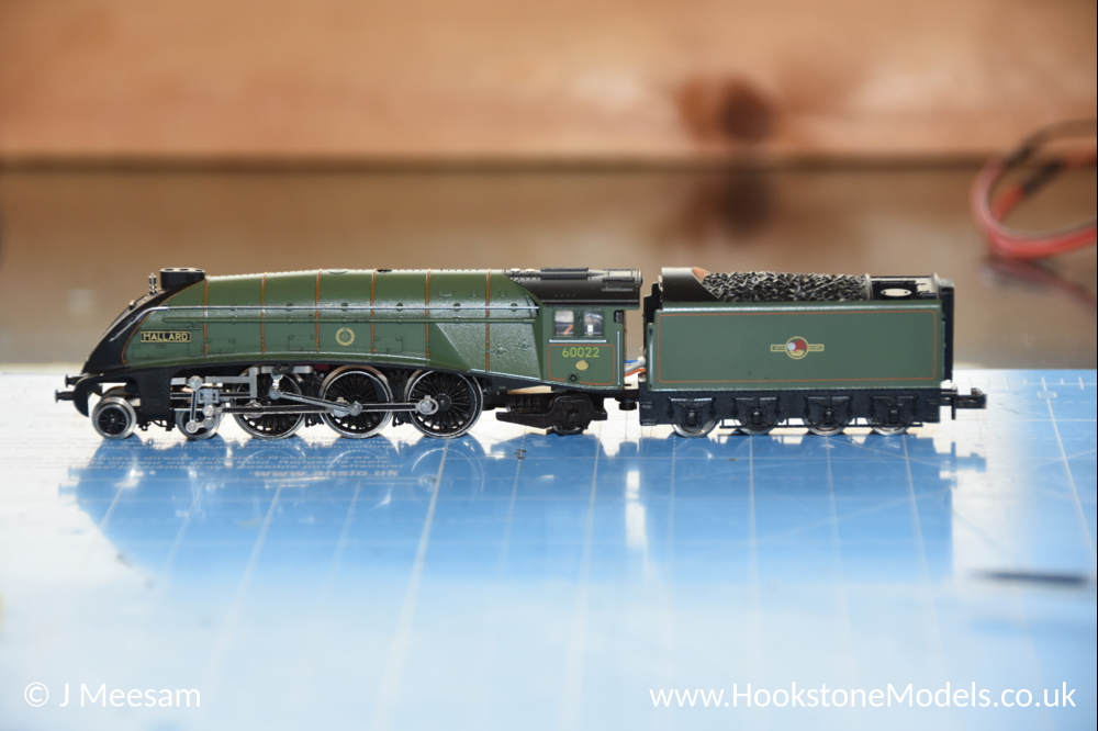 Convert Minitrix A4 Pacific Mallard to DCC