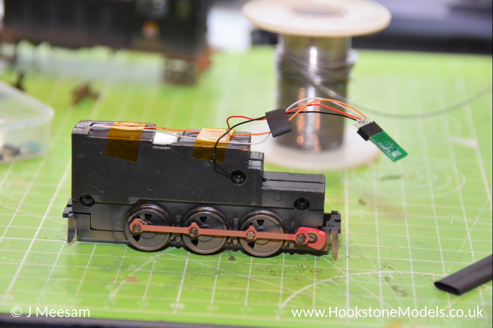 Convert Bachmann OO Gauge split chassis to DCC