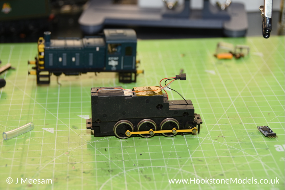 Convert Bachmann OO Gauge split chassis to DCC