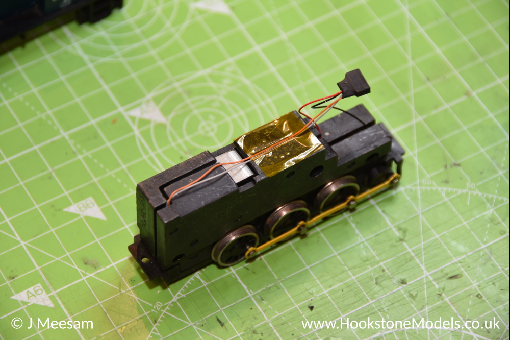 Convert Bachmann OO Gauge split chassis to DCC