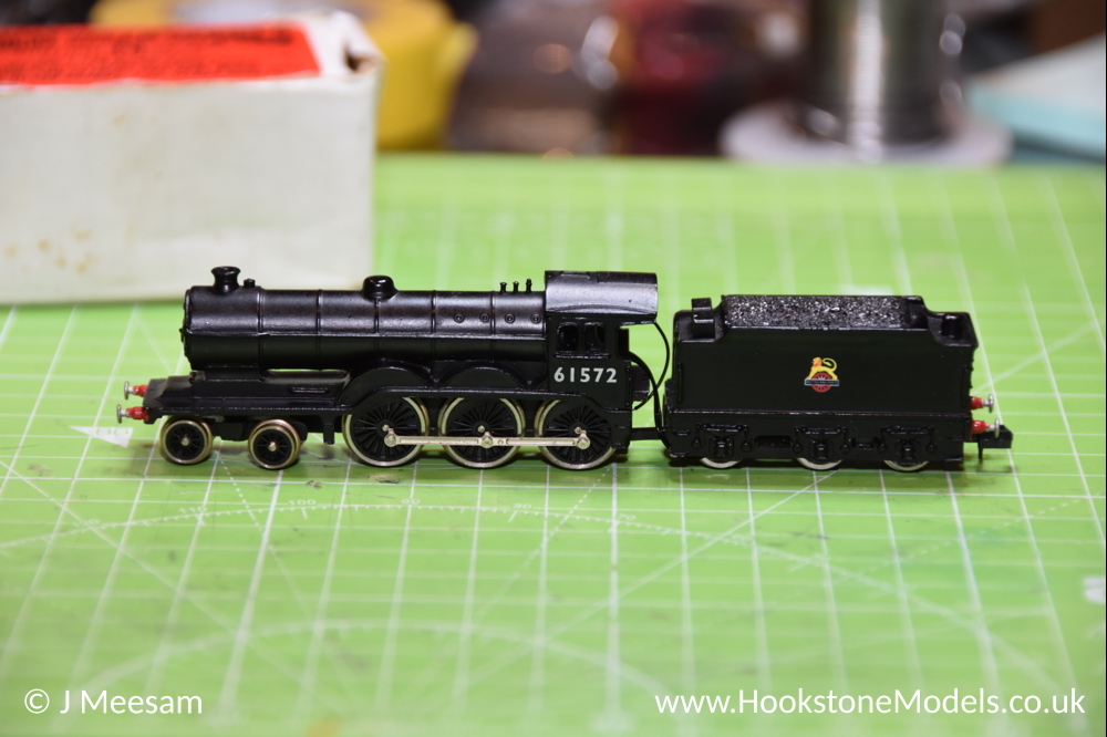 Convert Union Mills Class B12 loco to DCC