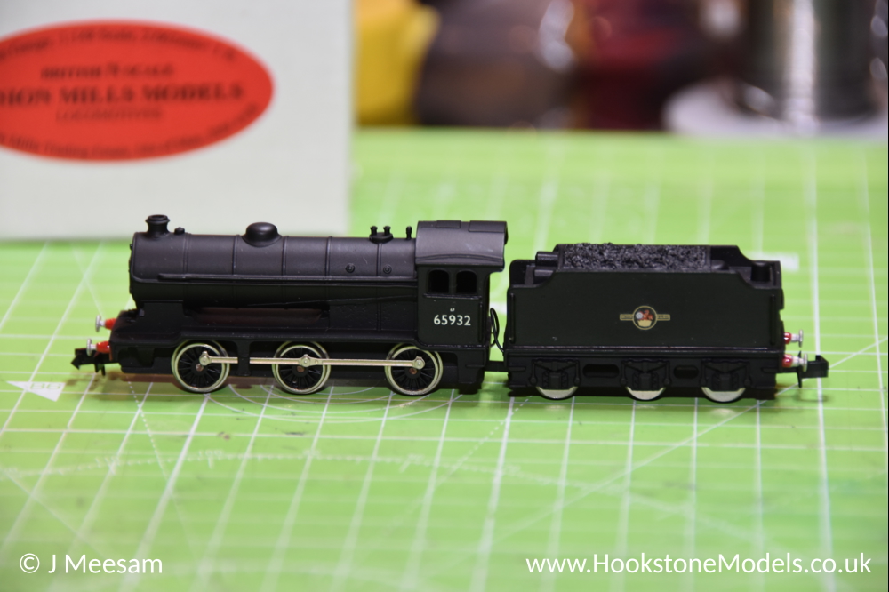 Convert Union Mills Class J38 loco to DCC